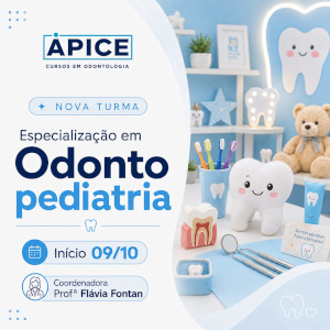 Especialização em Odontopediatria e Aperfeiçoamento para Pacientes com Necessidades Especiais – DUPLA CERTIFICAÇÃO